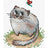 "Clever trickster" 8*7 cm SM-1265 Cross stitch kit