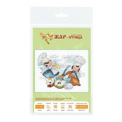 Cross stitch kit "Skilled chefs"  SM-982