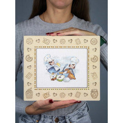 Cross stitch kit "Skilled chefs"  SM-982