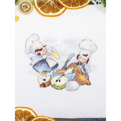 Cross stitch kit "Skilled chefs"  SM-982