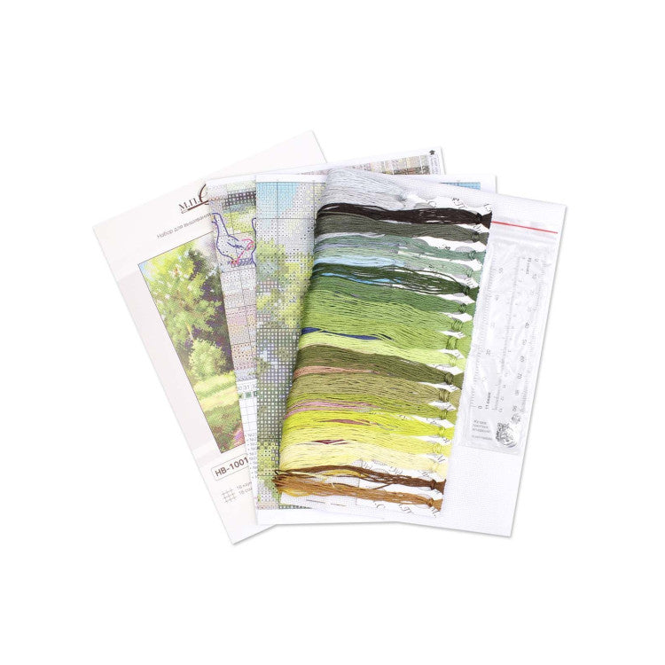 "On a country road" 22*20 cm SNV-1001 Cross stitch kit