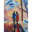 Cross stitch kit "On the way home" 14*14 cm SNV-1009