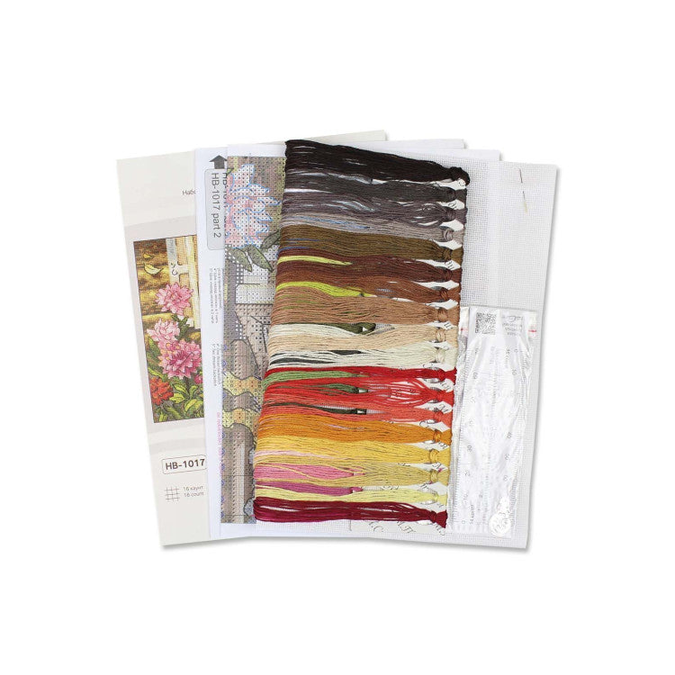 "Carefree childhood" 19*25 cm SNV-1017 Cross stitch kit