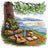 CROSS STITCH KIT "TOURIST STOP" 16*16 CM SNV-957