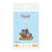 Cross-stich on wooden base "Christmas tree decoration. Festive sleigh" 8*9 cm SO-145