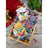 Cross stitch kit "Golden maneki-neko" 13 x 10 cm SR-1334