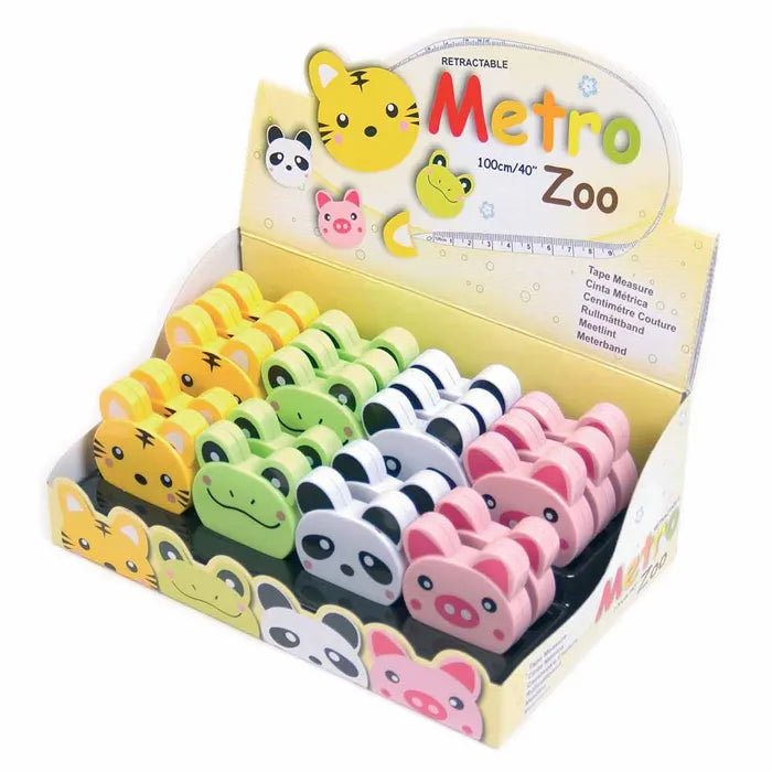 Sew Tasty Tape measure animals 100cm display