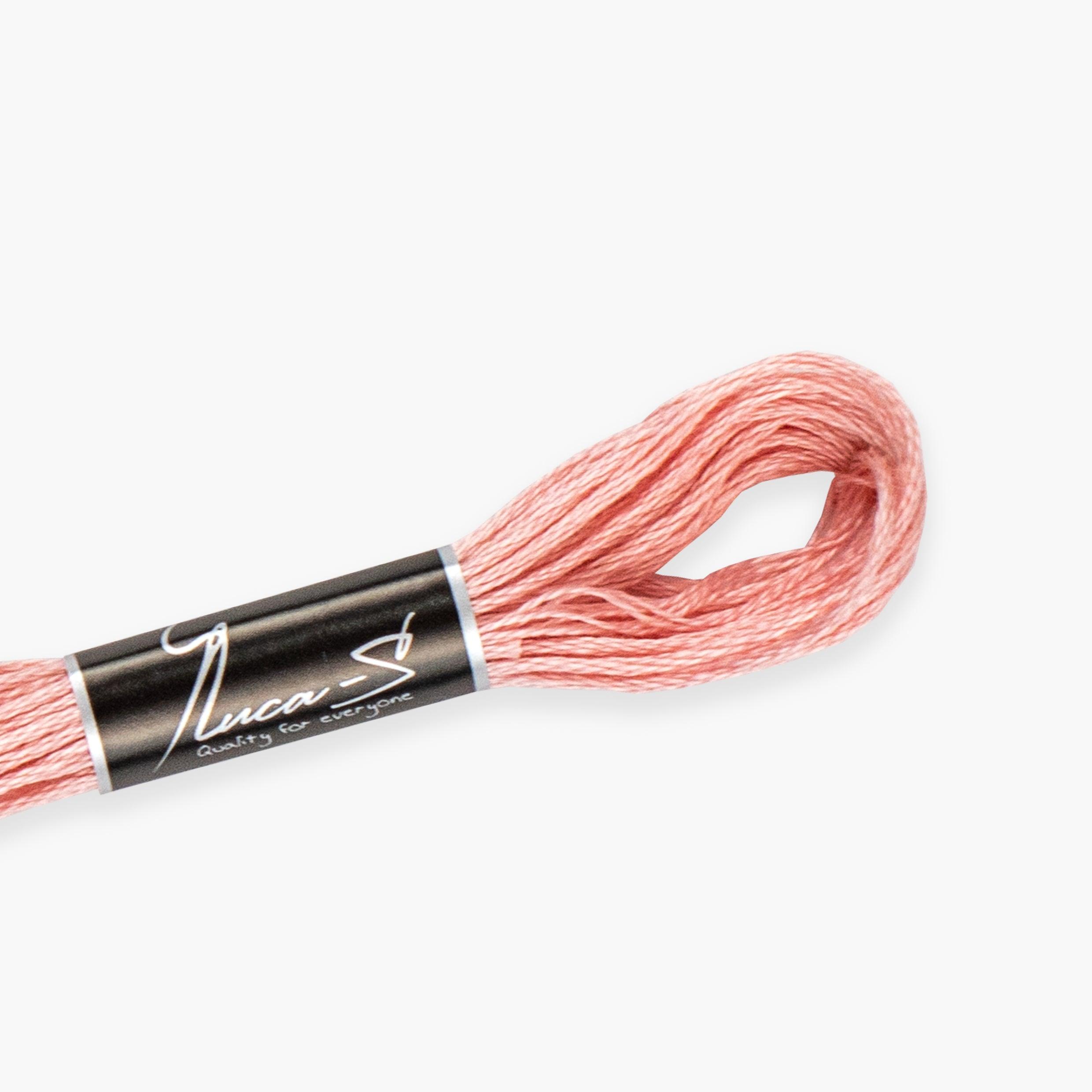 Luca-S Cross Stitch Thread – Colour 02 (DMC 761 Match)
Premium / Brand-Led