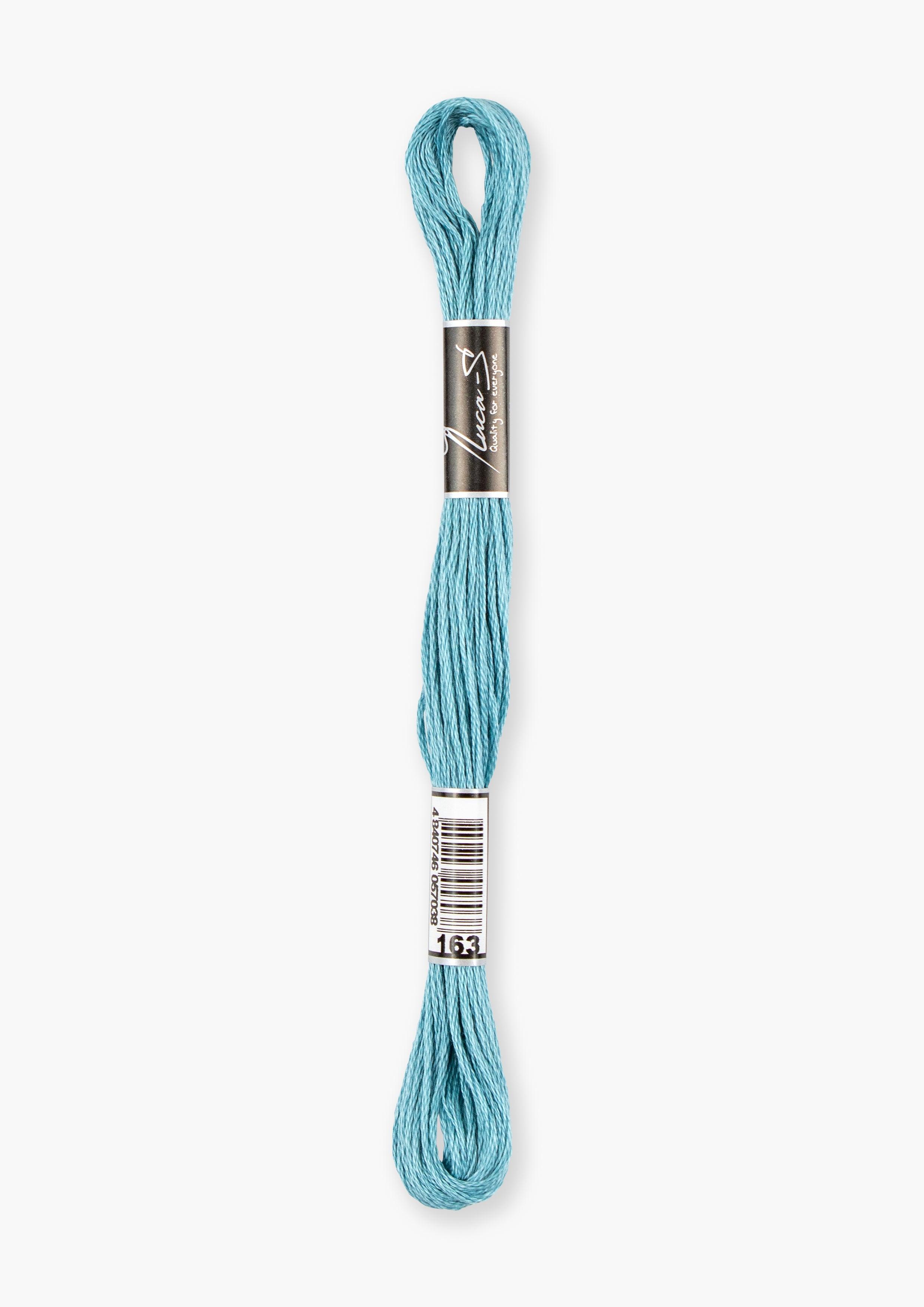 Stranded Cotton Luca-S - 163 / DMC 597 / Anchor 1062 - Luca-S Stranded Cotton