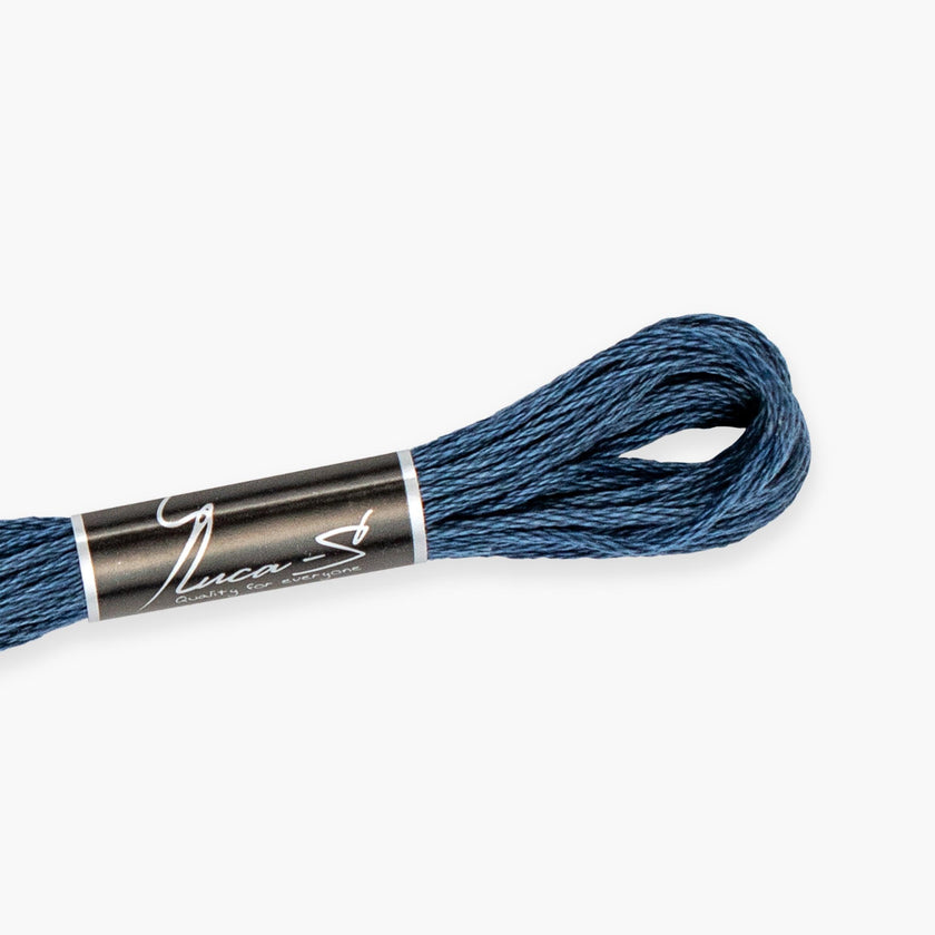 Luca-S Stranded Cotton Thread 194 / DMC 930 / Anchor 1035 – The Craft ...