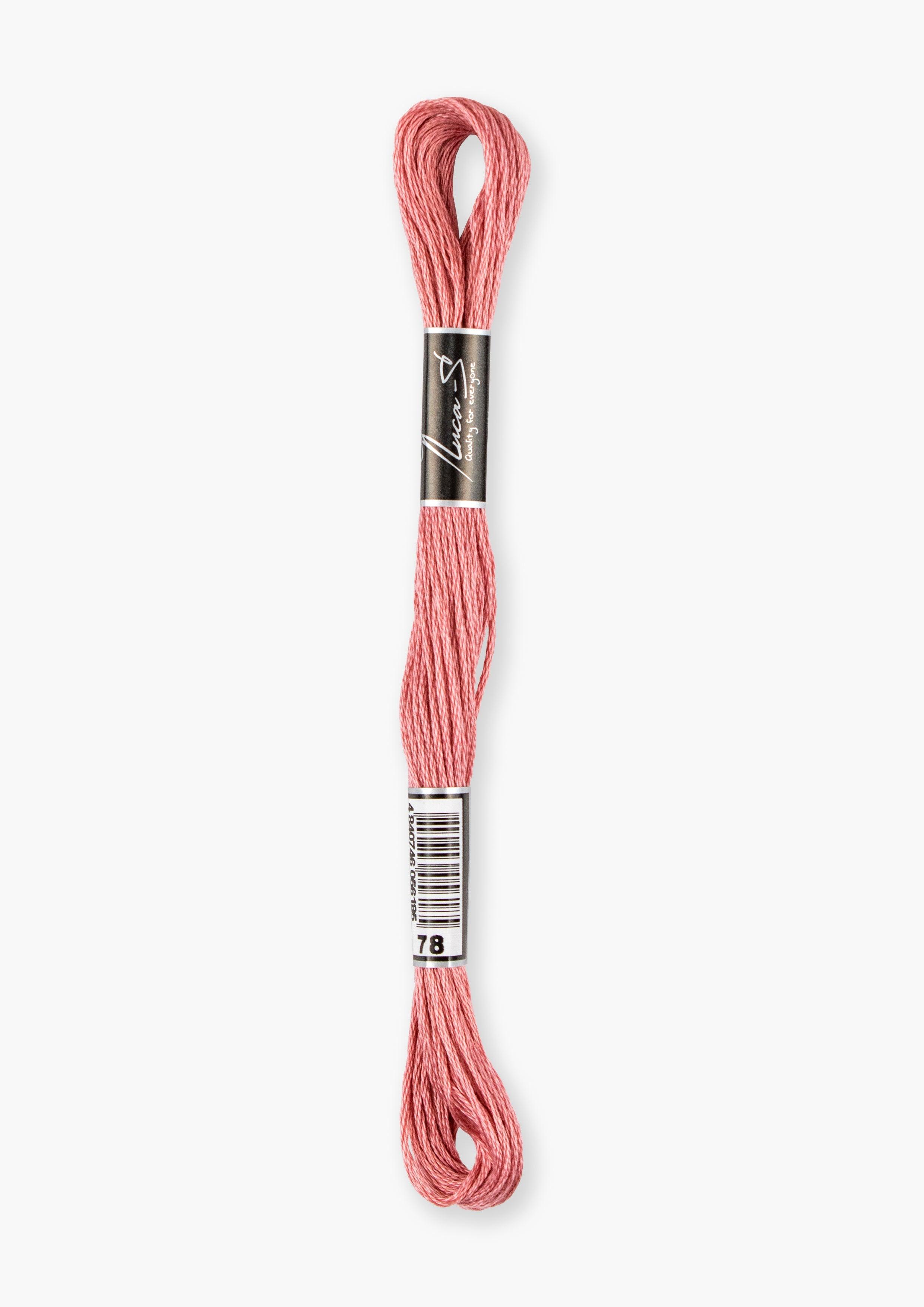 Stranded Cotton Luca-S - 78 / DMC 152 / Anchor 894 - Luca-S Stranded Cotton