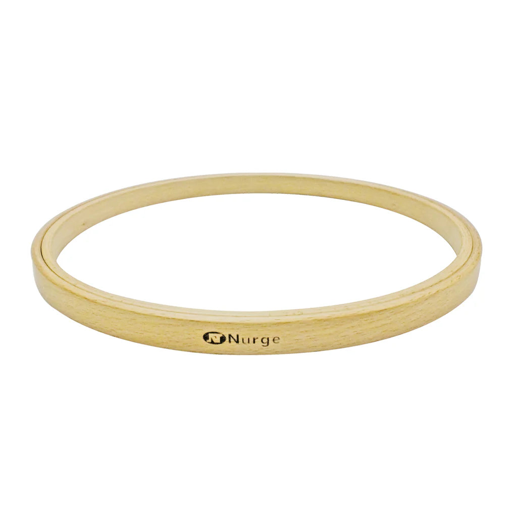 Round Wooden Embroidery Hoops – Seamless Screwless Design